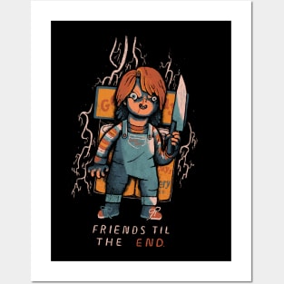 friends til the end Posters and Art